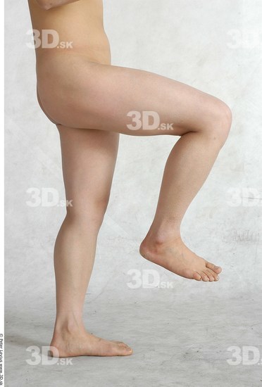 Leg Whole Body Phonemes Woman Animation references Asian Nude Chubby Studio photo references