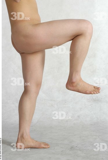 Leg Whole Body Phonemes Woman Animation references Asian Nude Chubby Studio photo references