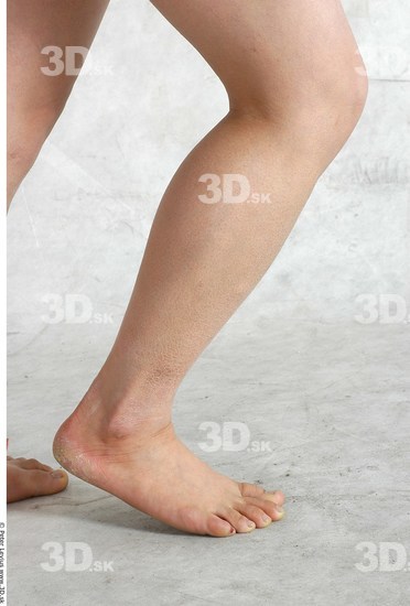 Calf Whole Body Phonemes Woman Animation references Asian Nude Chubby Studio photo references