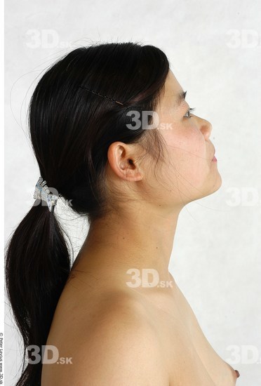 Neck Whole Body Phonemes Woman Animation references Asian Nude Chubby Studio photo references