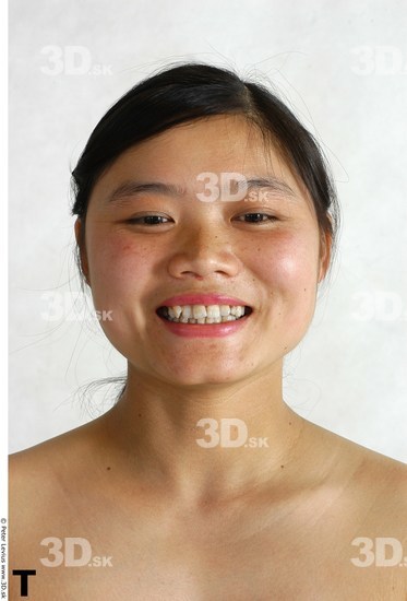 Face Whole Body Phonemes Woman Asian Nude Chubby Studio photo references