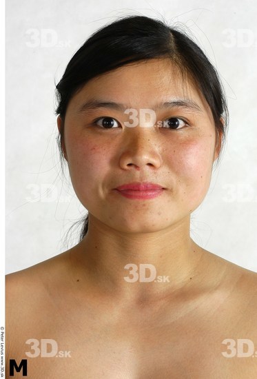 Face Whole Body Phonemes Woman Asian Nude Chubby Studio photo references