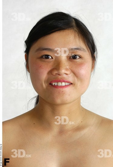 Face Whole Body Phonemes Woman Asian Nude Chubby Studio photo references