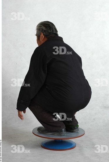 Whole Body Phonemes Man Asian Nude Casual Overweight Studio photo references