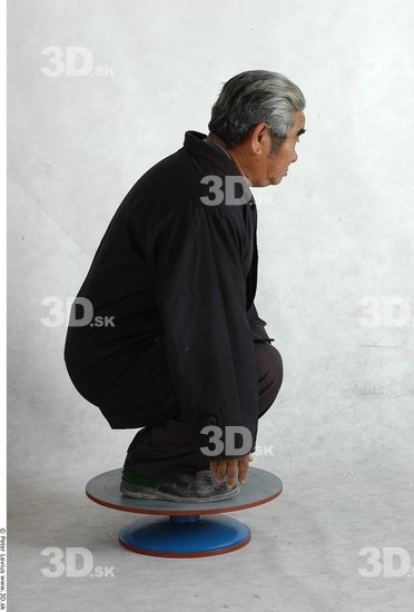 Whole Body Phonemes Man Asian Nude Casual Overweight Studio photo references
