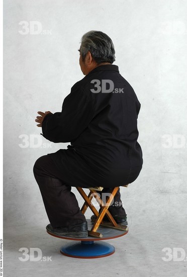 Whole Body Phonemes Man Artistic poses Asian Nude Casual Overweight Studio photo references
