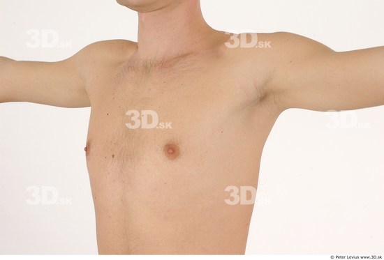 Chest Whole Body Man Nude Athletic Studio photo references