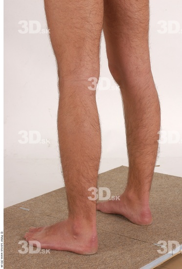 Calf Whole Body Man Nude Athletic Studio photo references