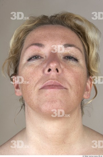 Whole Body Head Woman Overweight Studio photo references