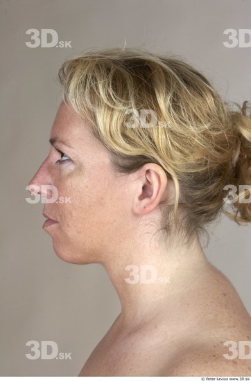 Whole Body Head Woman Overweight Studio photo references