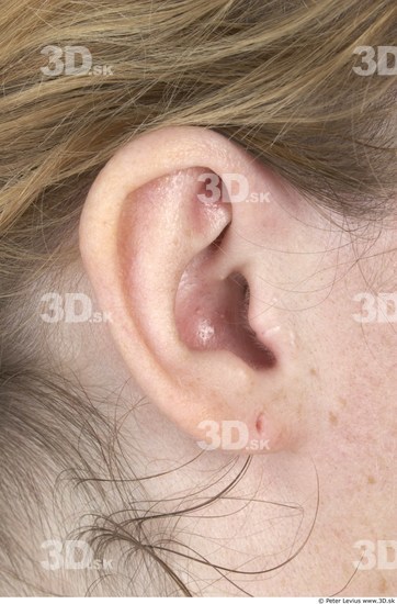 Ear Whole Body Woman Overweight Studio photo references