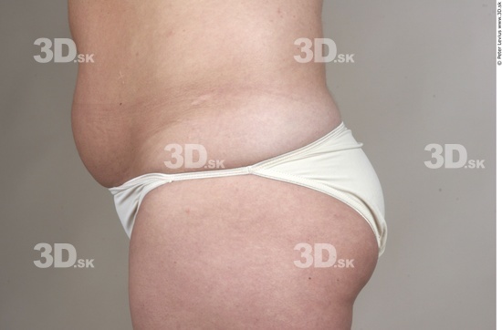 Hips Whole Body Woman Underwear Overweight Studio photo references