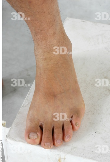 Foot Whole Body Man Asian Nude Average Studio photo references