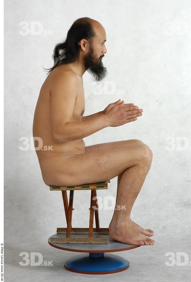 Whole Body Phonemes Man Artistic poses Asian Nude Average Studio photo references