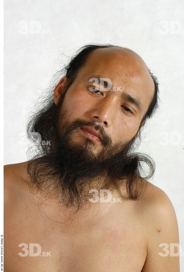 Whole Body Head Phonemes Man Animation references Asian Nude Average Studio photo references