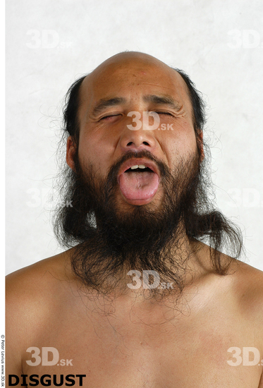 Face Whole Body Phonemes Emotions Man Asian Nude Average Studio photo references