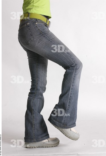 Leg Whole Body Woman Animation references Casual Athletic Studio photo references