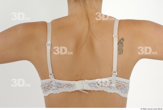 Whole Body Back Woman Tattoo Underwear Slim Studio photo references