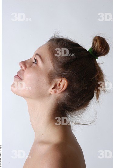 Neck Woman Animation references White Nude Slim