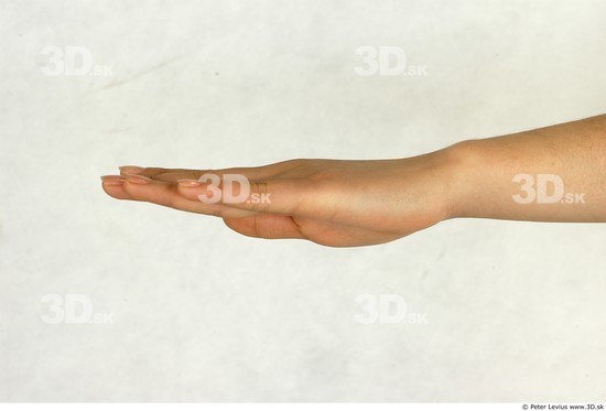 Hand Whole Body Woman Asian Slim Studio photo references