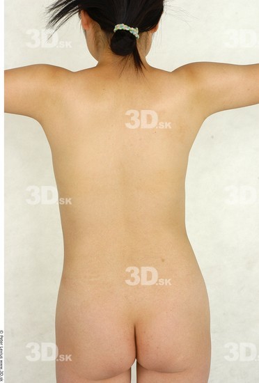 Upper Body Whole Body Woman Asian Nude Slim Studio photo references