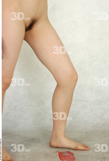 Leg Whole Body Woman Asian Nude Slim Studio photo references