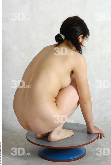 Whole Body Phonemes Woman Asian Nude Slim Studio photo references