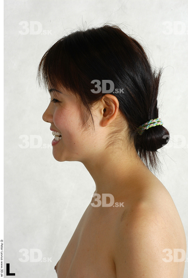 Face Whole Body Phonemes Woman Asian Nude Slim Studio photo references