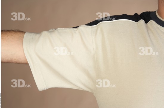 Arm Whole Body Man Casual Overweight Studio photo references