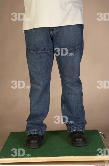 Leg Whole Body Man Casual Overweight Studio photo references