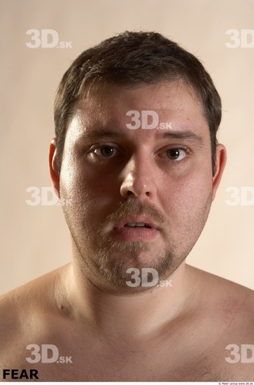 Face Emotions Man White Overweight