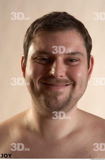 Face Emotions Man White Overweight