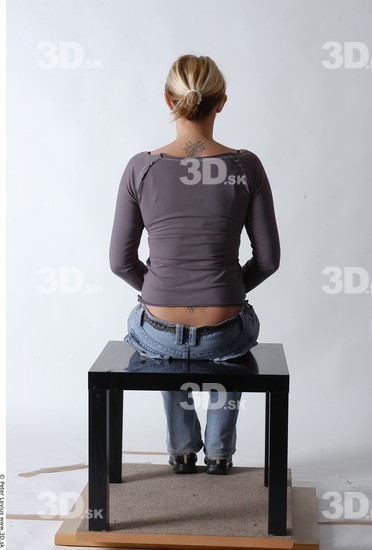 Whole Body Woman Artistic poses Casual Average Studio photo references