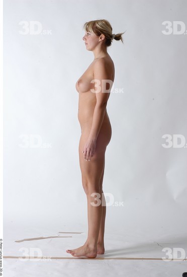 Whole Body Woman Nude Average Studio photo references