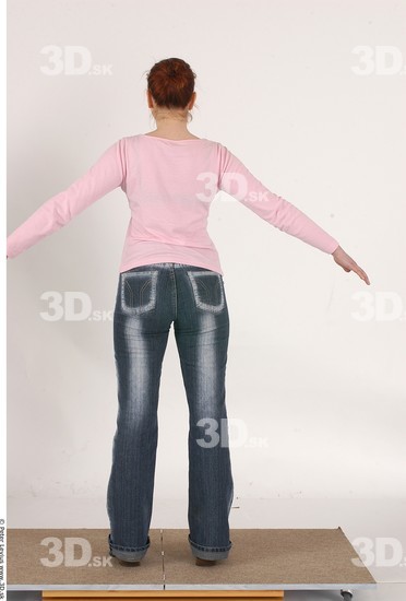 Whole Body Woman Casual Average Chubby Studio photo references