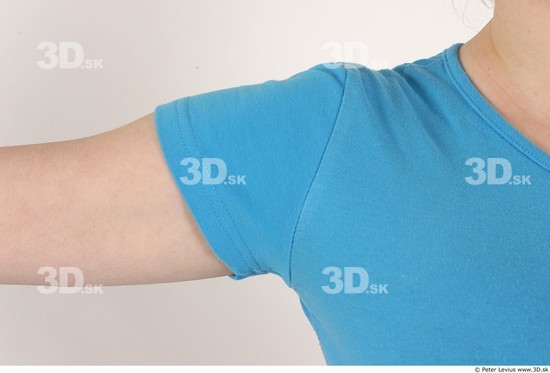Arm Whole Body Woman Casual Average Chubby Studio photo references