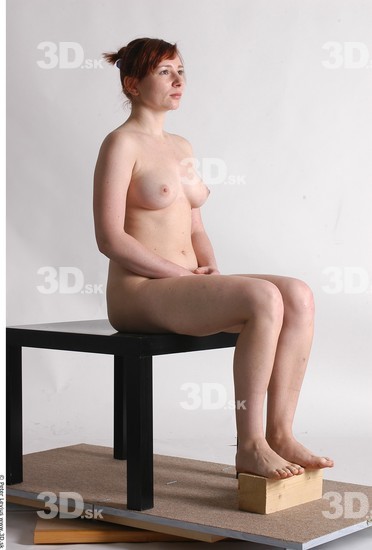 Whole Body Woman Artistic poses White Nude Average