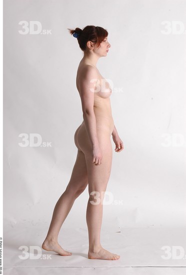 Whole Body Woman Animation references White Nude Average