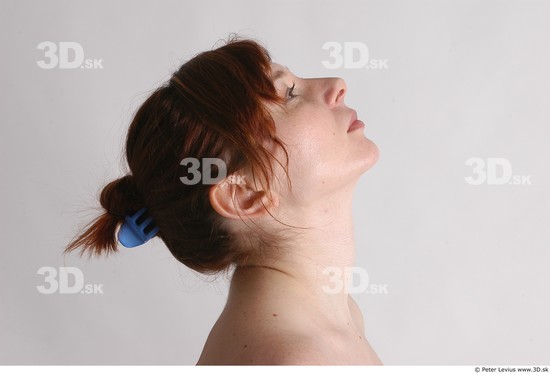 Neck Woman Animation references White Nude Average