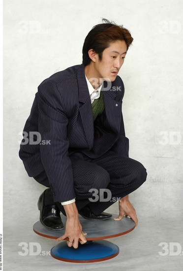 Whole Body Man Asian Formal Slim Studio photo references