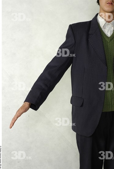 Arm Whole Body Man Animation references Asian Formal Slim Studio photo references