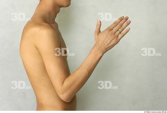 Arm Whole Body Man Animation references Asian Nude Slim Studio photo references