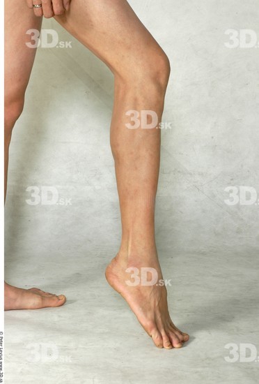 Calf Whole Body Man Animation references Asian Nude Slim Studio photo references