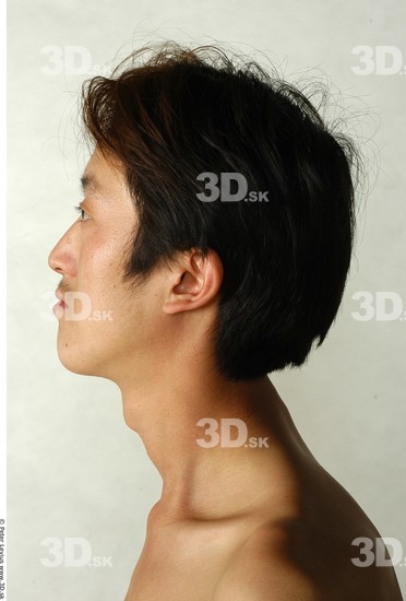 Neck Whole Body Man Animation references Asian Nude Slim Studio photo references