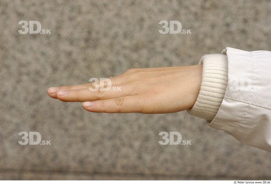 Hand Woman Asian Casual Slim