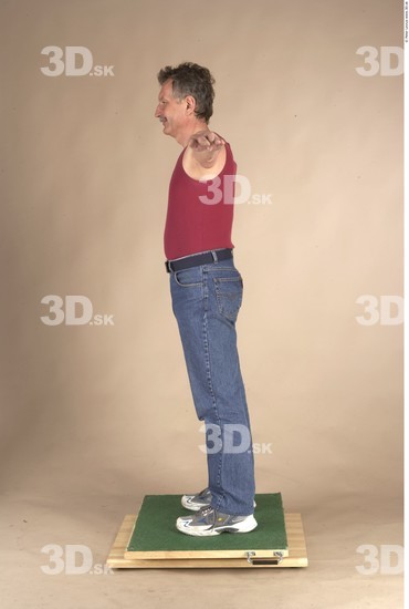 Whole Body Man T poses Casual Average Studio photo references