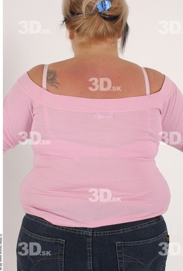 Upper Body Whole Body Woman Casual Overweight Studio photo references