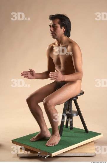 Whole Body Man Average Male Studio Poses