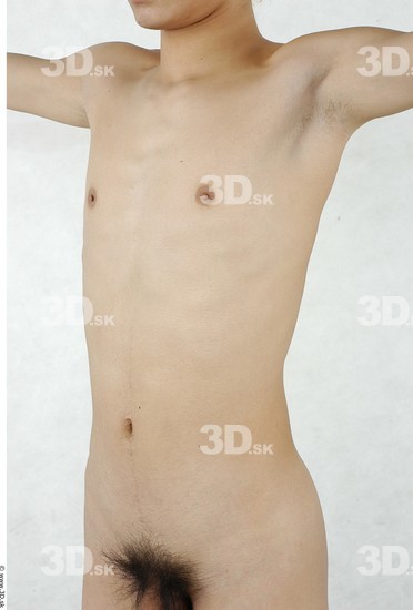 Whole Body Man Asian Slim Male Studio Poses