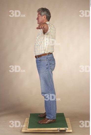 Whole Body Man T poses Casual Average Studio photo references